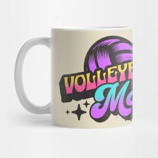 Volleyball Mom (retro) Mug